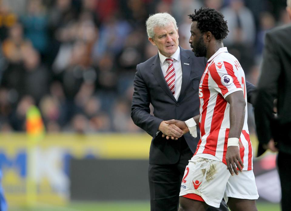 Wilfried Bony has impressed since joining Stoke on loan at the start of the season