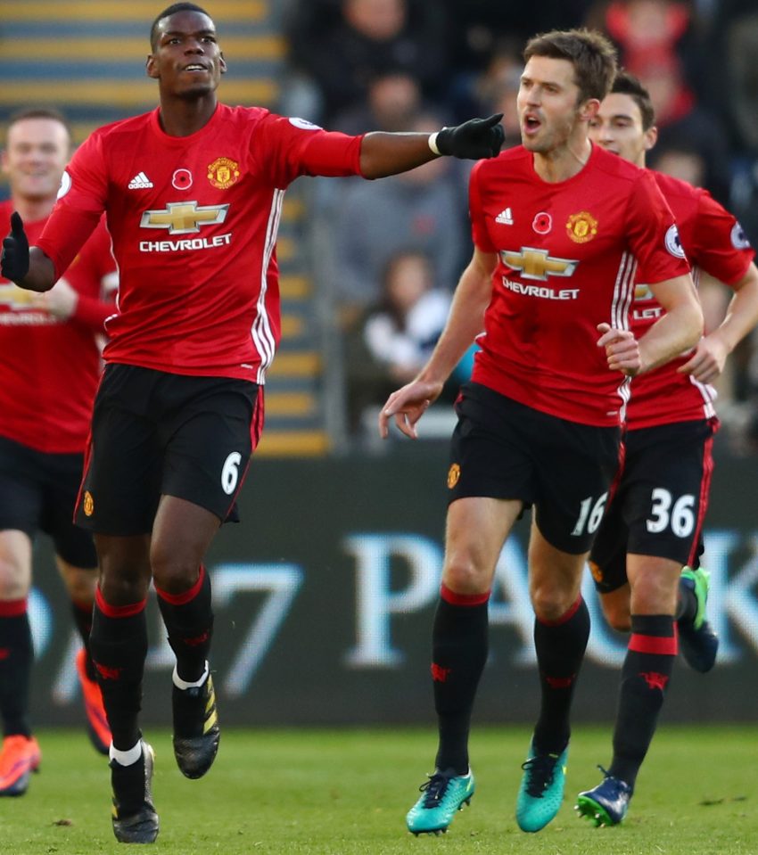 Things have changed for Pogba since Michael Carrick regained his place in the United midfield