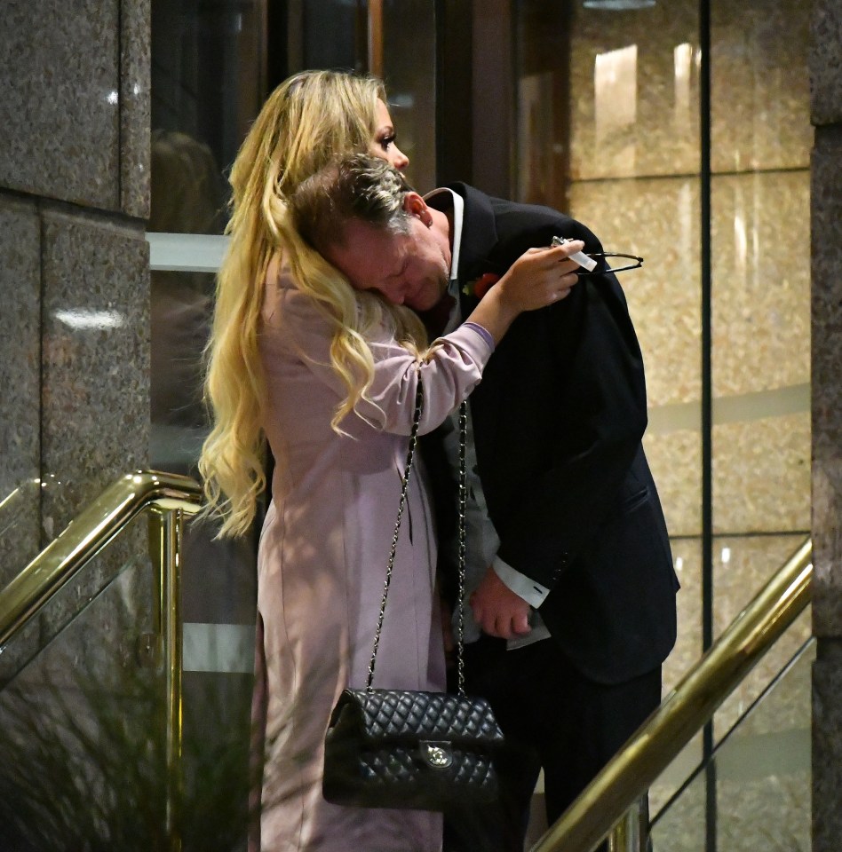 An emotional Gazza admitted: “I was nervous when I saw Bianca, and I hadn’t seen her for a while"