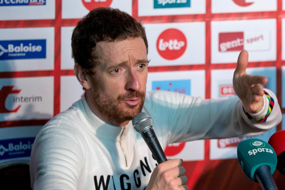 Bradley Wiggins was furious when he spoke to the press earlier this month in Ghent