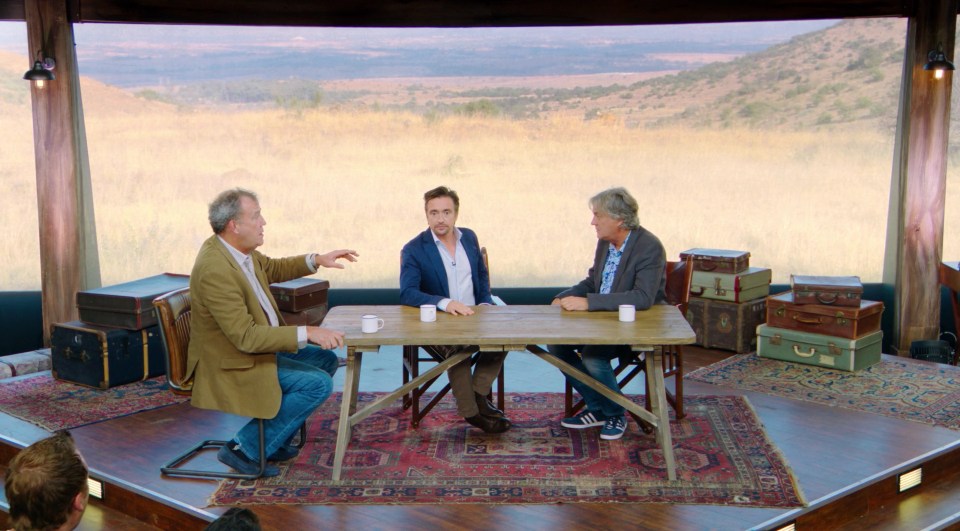 On form ... Clarkson and Co have hit the ground running with The Grand Tour