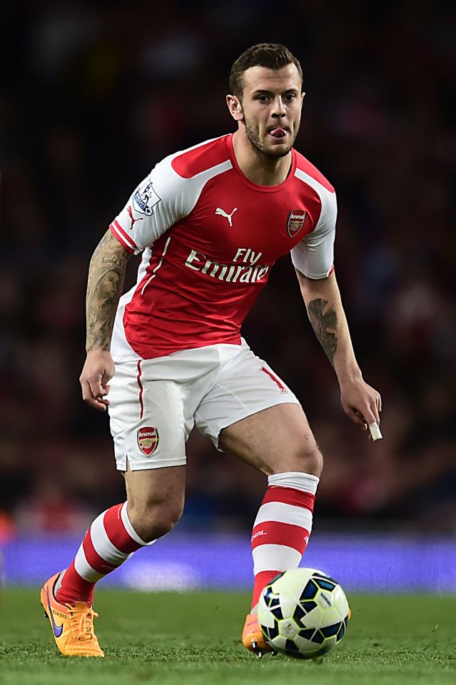 Jack Wilshere is on loan at Bournemouth because Coquelin is one of the players ahead of the Arsenal academy graduate 