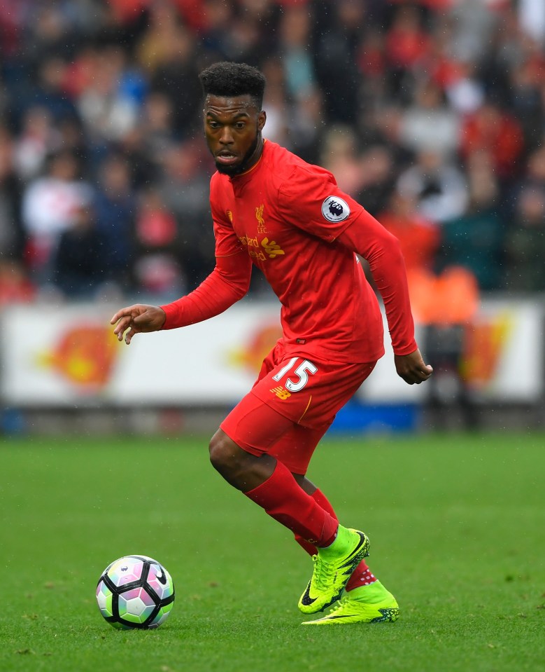 Daniel Sturridge has been out of favour under Liverpool boss Jurgen Klopp