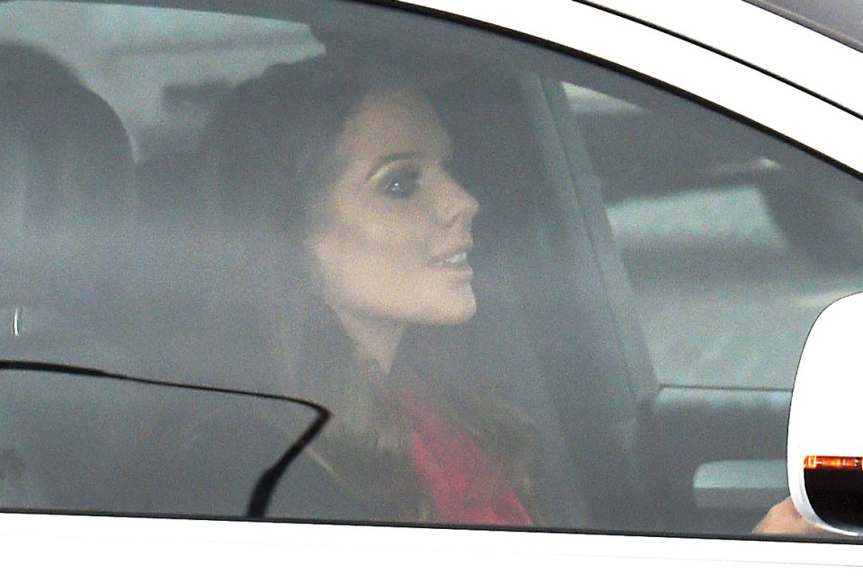 Helen was all smiles as she returned on set