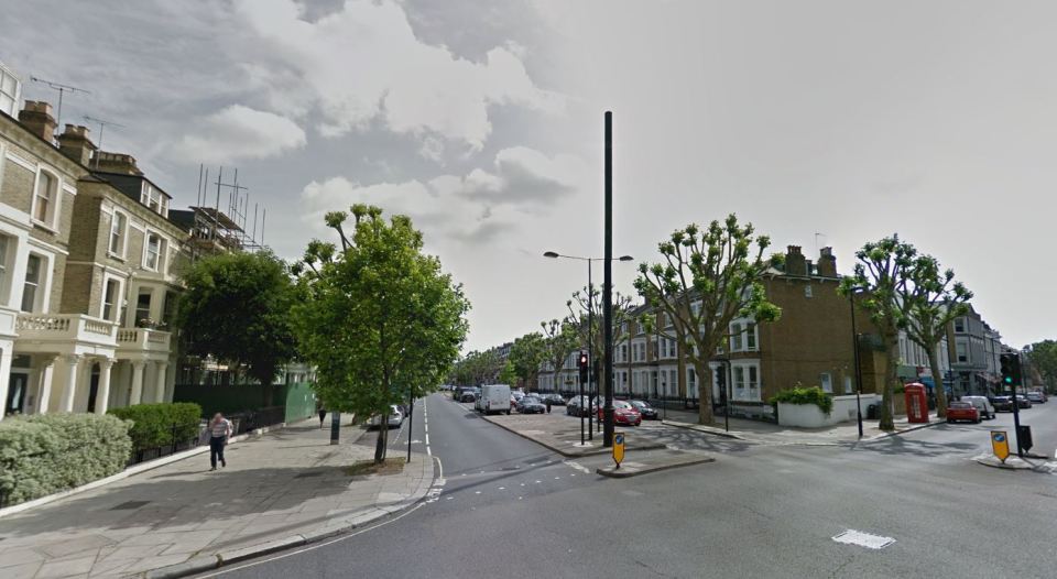 Police closed the road and advised the public to avoid the area while they investigated