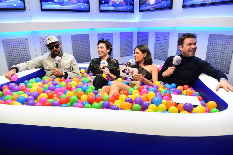 The Capital stars hosted from a ball pit