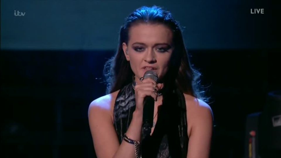 Her second song - a version of Mad World was much better received 