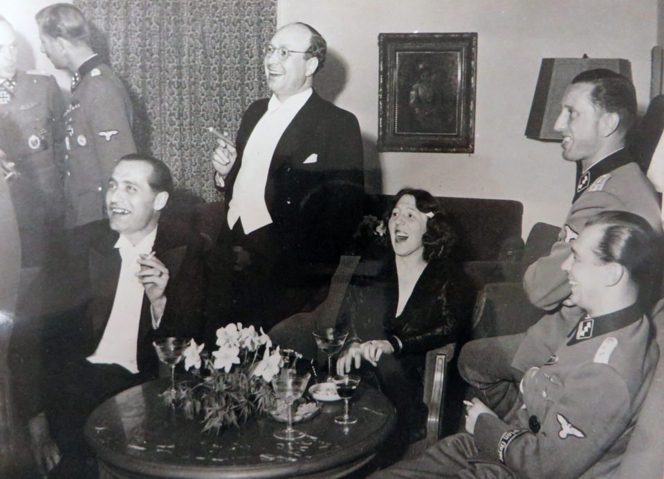 The wedding lasted for three days despite the war turning against the Nazis