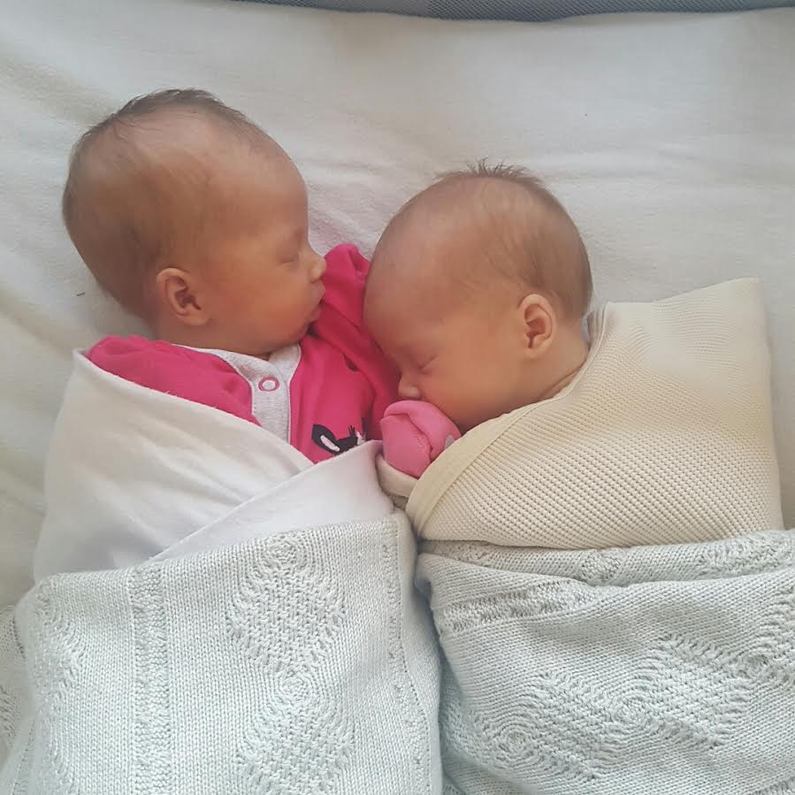 Nancy and Rita contracted meningitis in the womb 