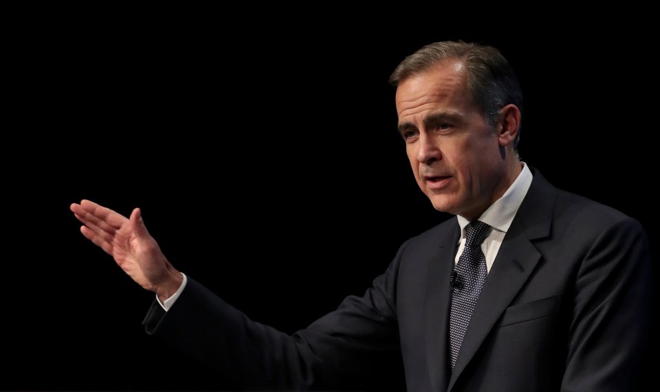 Bank of England Governor Mark Carney delivers the Liverpool John Moores University's Roscoe Lecture