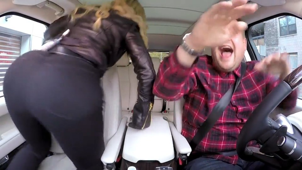 James didn't know where to look