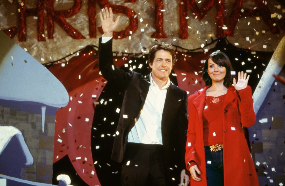 Hugh Grant and Martine Mccutcheon in the film