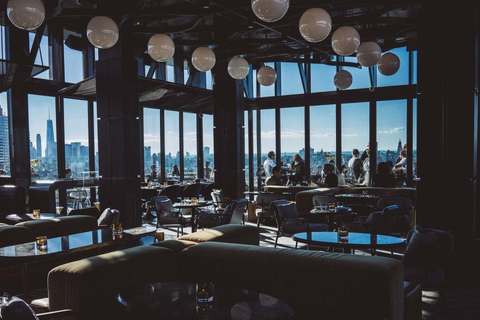 We tried drinks and appetisers in the new, swanky William Vale hotel
