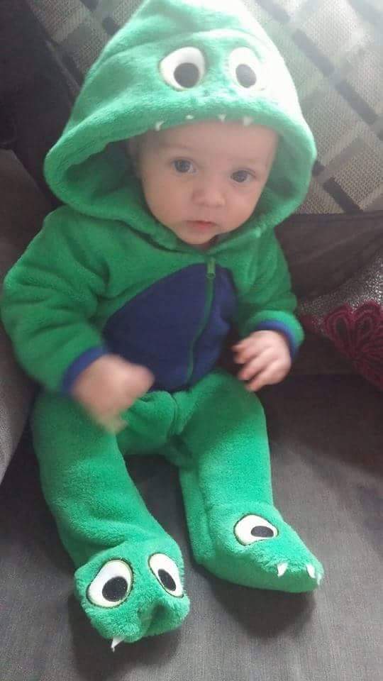The tot died after his father shoved his fingers down the baby's throat
