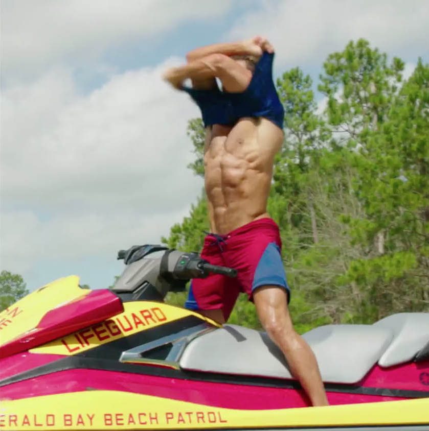 Zac is the new PR guru in the film