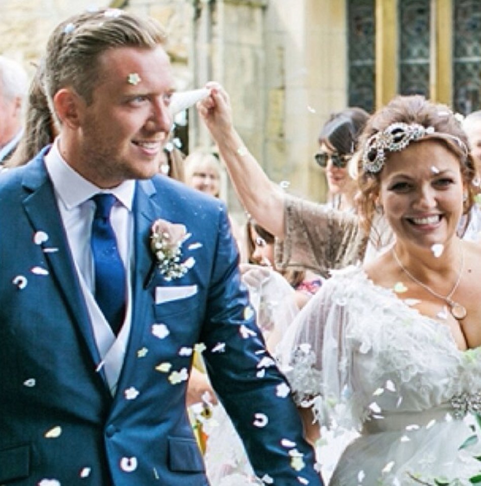Johannah married in front of her son