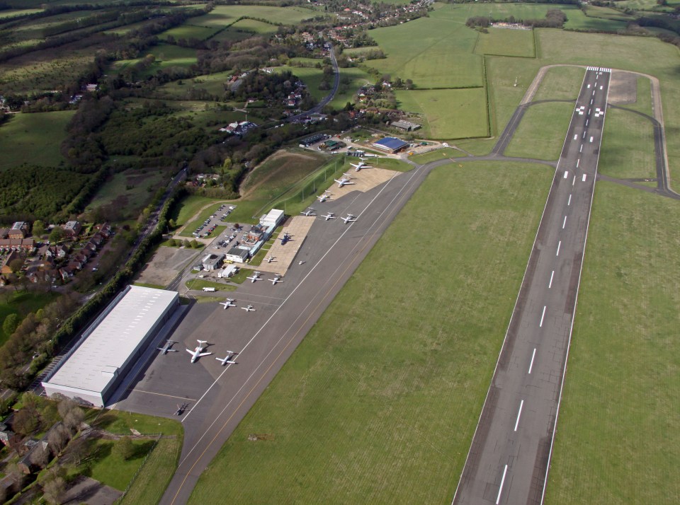It happened at 11,000ft above Biggin Hill Airport