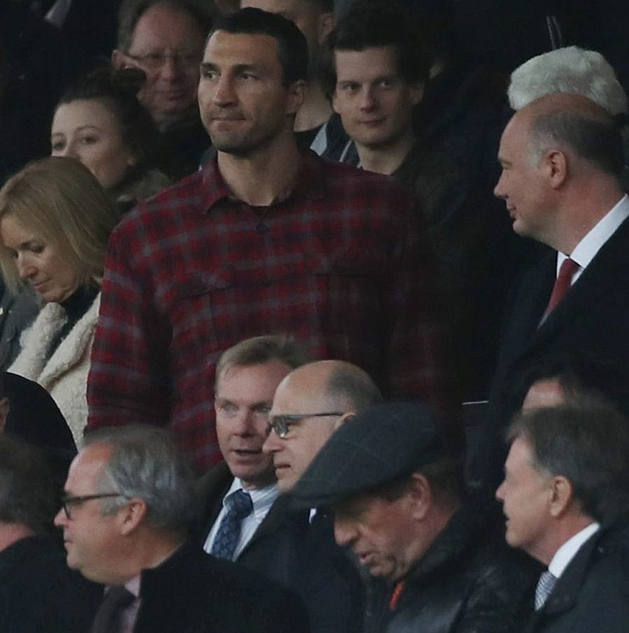 Vladimir Klitschko in crowd
