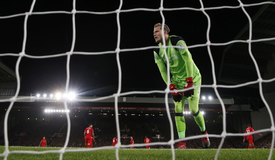 Loris Karius should have kept out West Ham's opening first goal