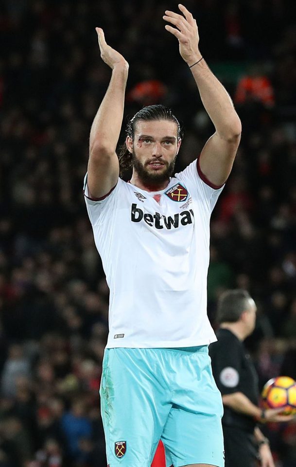 But Carroll was around to applaud Hammers'' fans at the final whistle