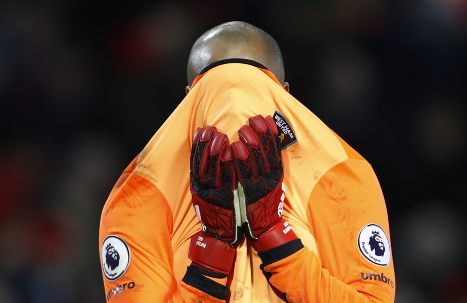Darren Randolph made a howler between the sticks