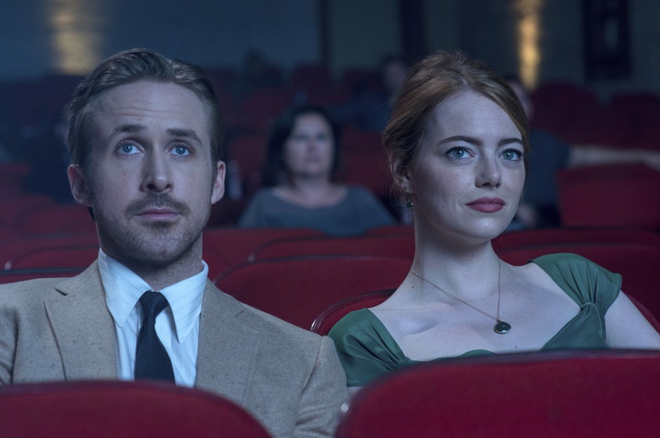 Emma Stone and Ryan Gosling 