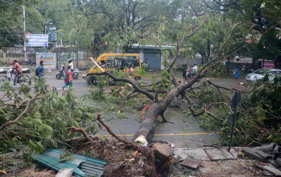 Chennai has been devastated by Cyclone Vardah, which has killed at least 10 people this week