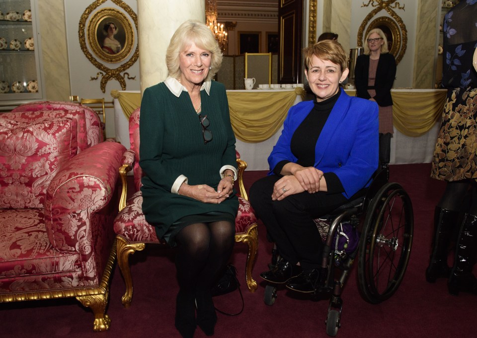  Dame Tanni Gray-Thompson met the Duchess at the event