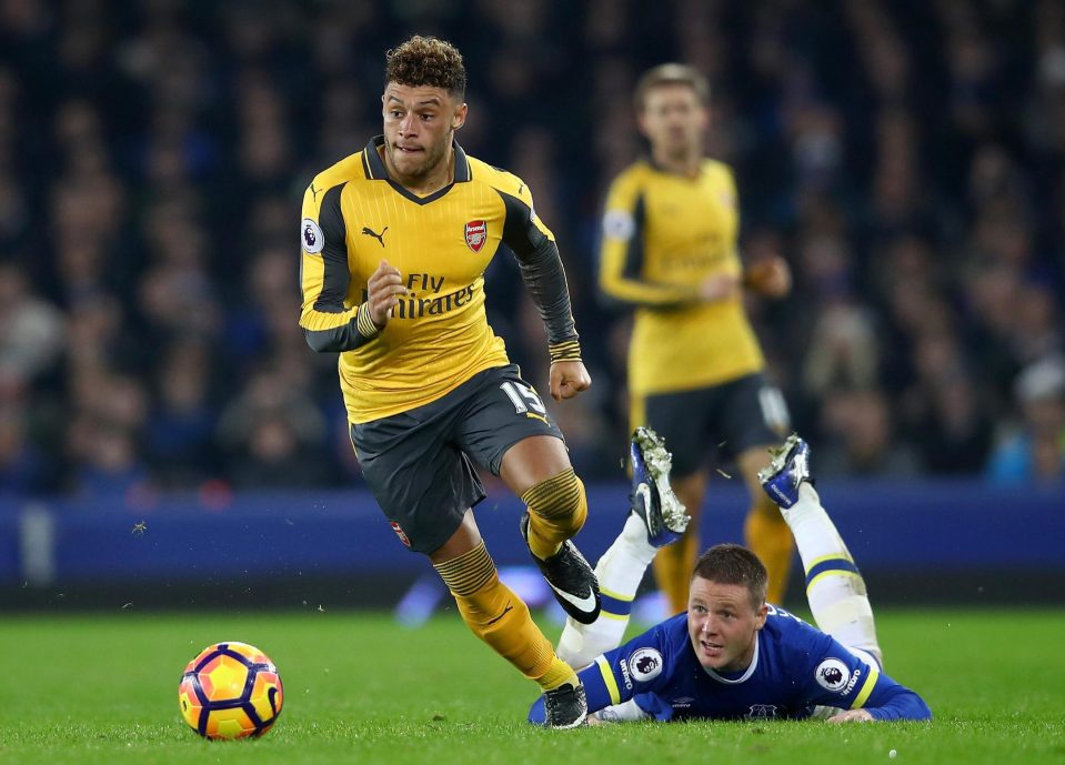 Alex Oxlade-Chamberlain has failed to complete a full 90 minutes this season