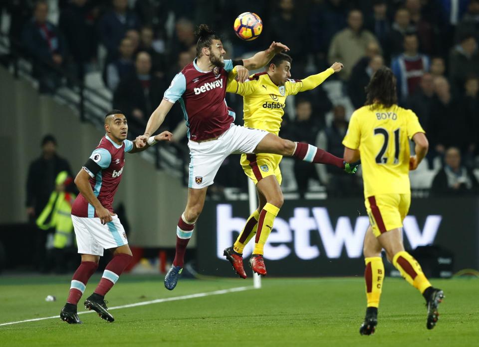  Carroll helped his side to win 1-0 at the Olympic Stadium