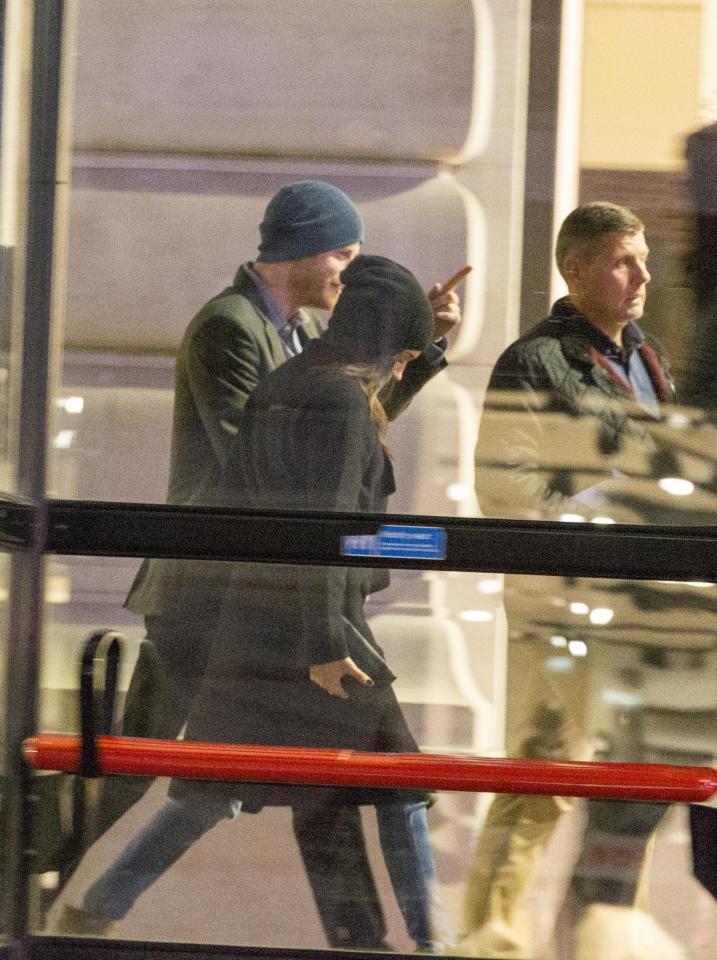  Harry and Meghan have been pictured together strolling through London