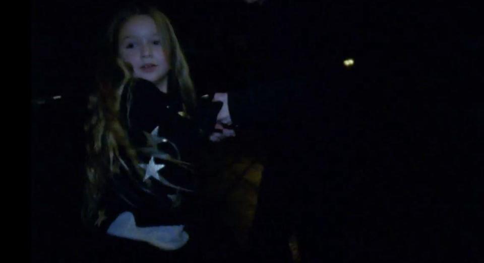  His little sister Harper makes an appearance in the video