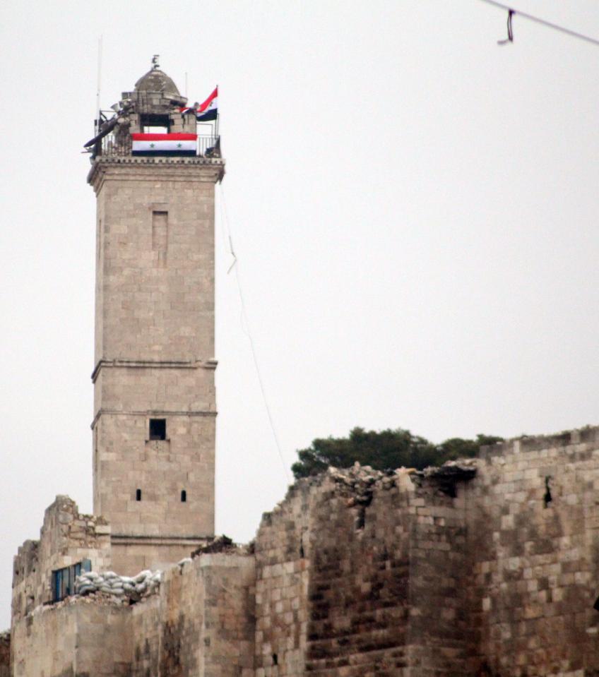 The truce means Aleppo will remain in government hands after rebels were driven out 