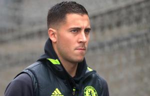 Chelsea star Eden Hazard stays at home to nurse knee injury as teammates jet off to celebrate top spot