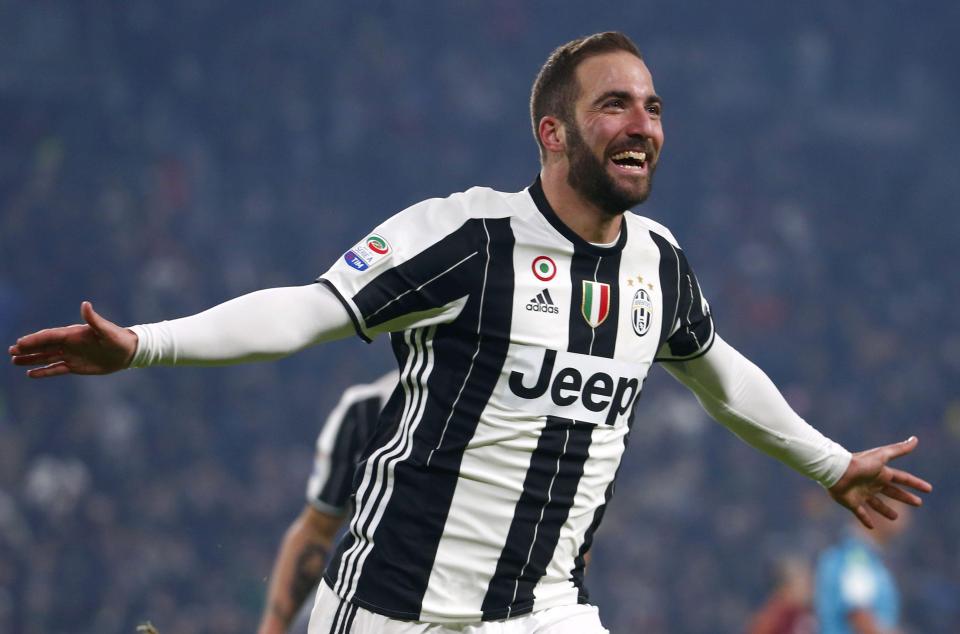 Juve already have Gonzalo Higuain leading the line