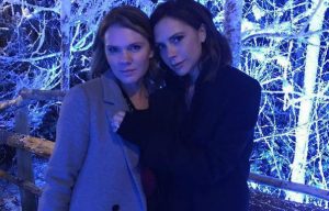 Victoria Beckham reflects at Christmas time while posing with lookalike sister Louise