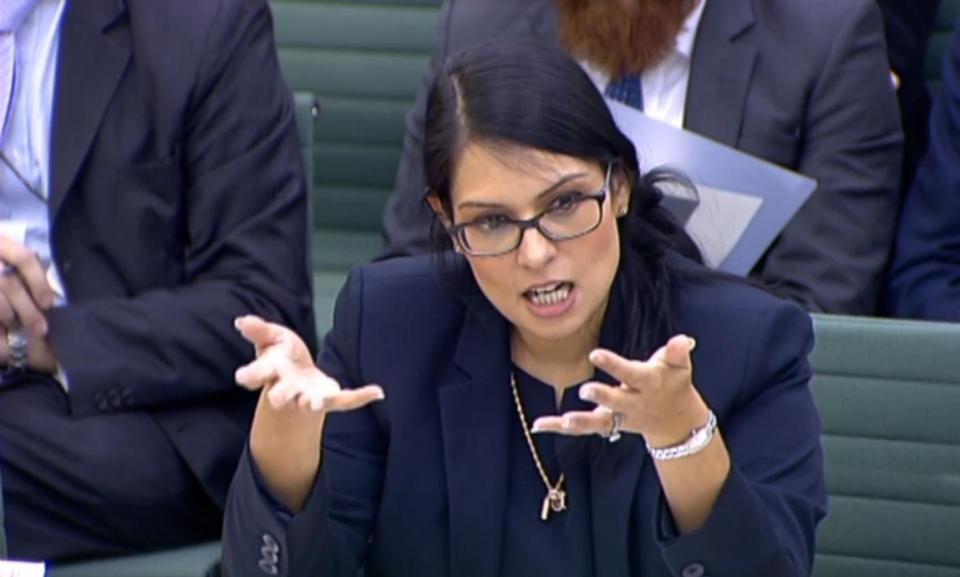  Ms Patel hinted the project could be looked at again but refused to reject the grant