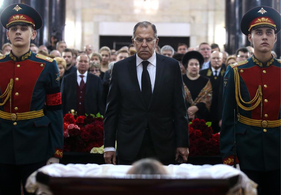 Andrei Karlov funeral