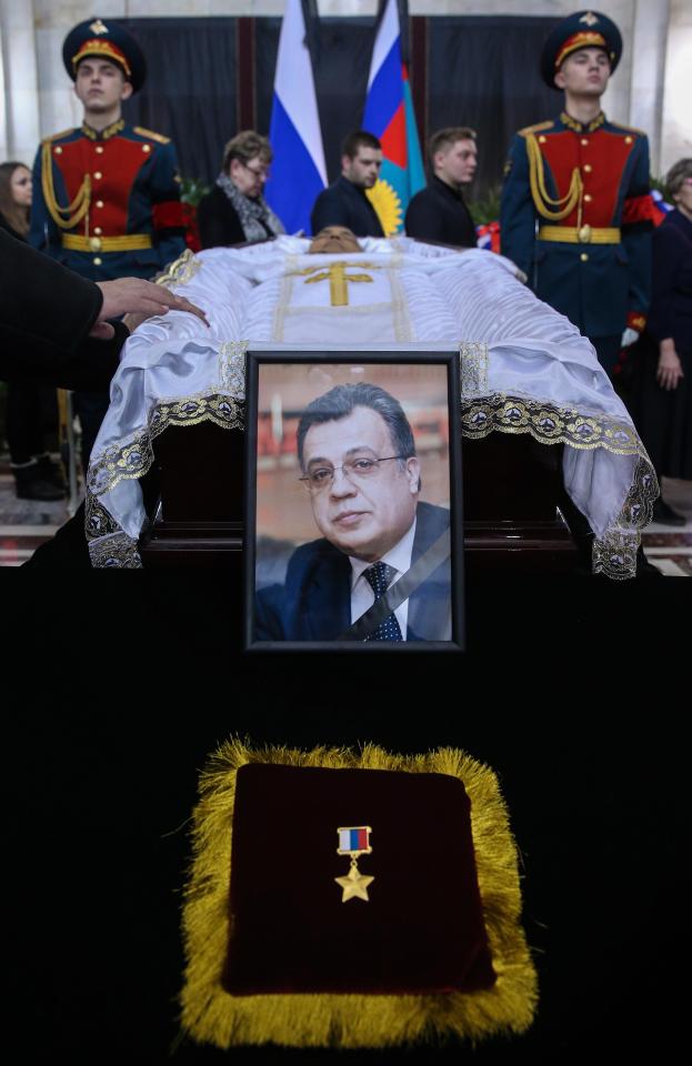 Andrei Karlov funeral