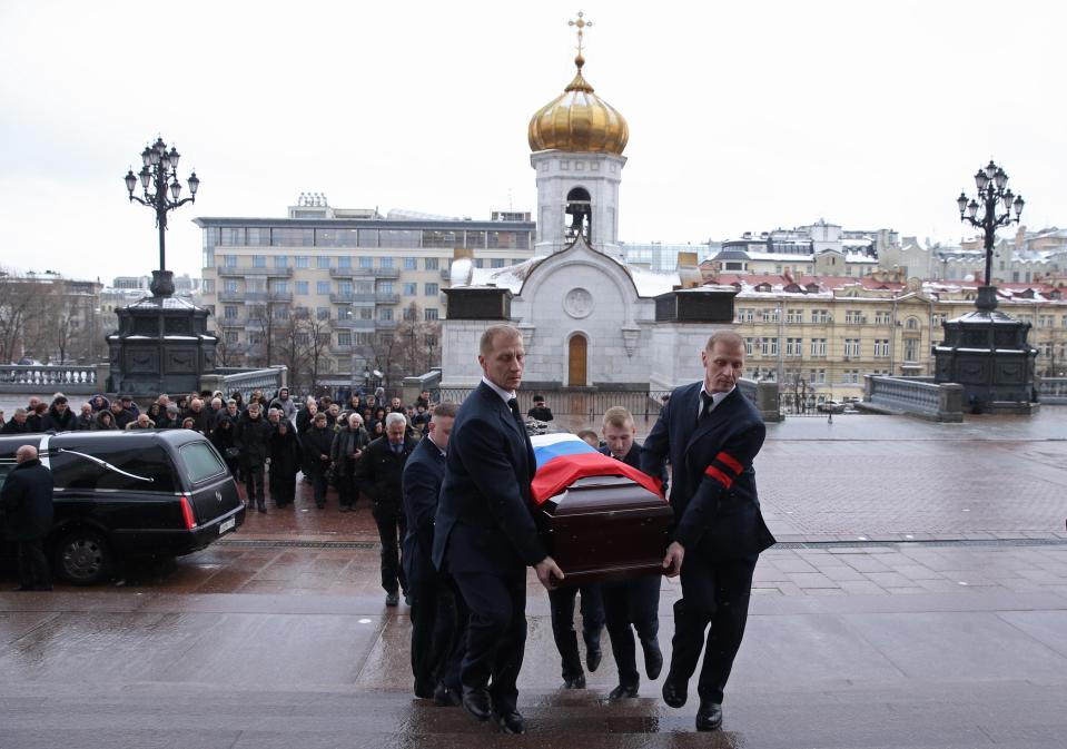 Andrei Karlov funeral