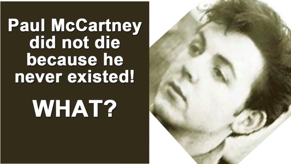 Paul McCartney conspiracy