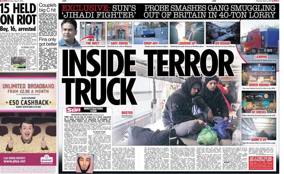  Our 2015 probe told of gang smuggling illegals, including investigator posing as IS fighter, across the Channel for £600