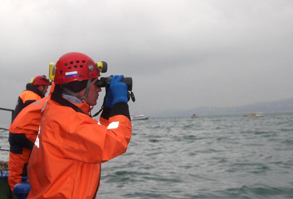 Rescue workers have also found 12 bodies and numerous other remains 