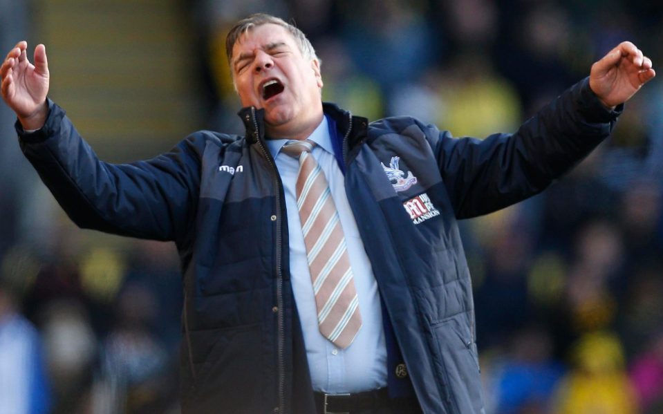 Sam Allardyce...Palace are confident he can keep them up
