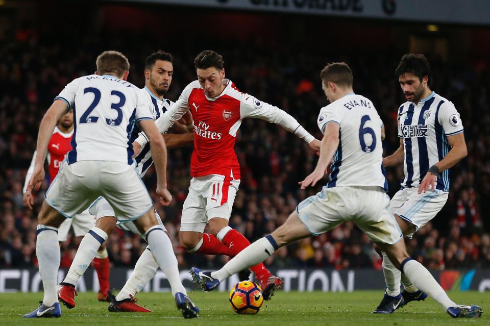  German midfielder reminded spectators of his talent when providing the all important assist