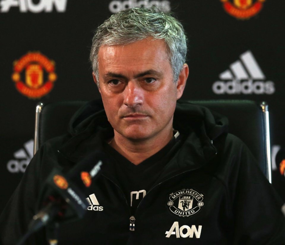 Jose Mourinho was speaking at the press conference before the Middlesbrough 