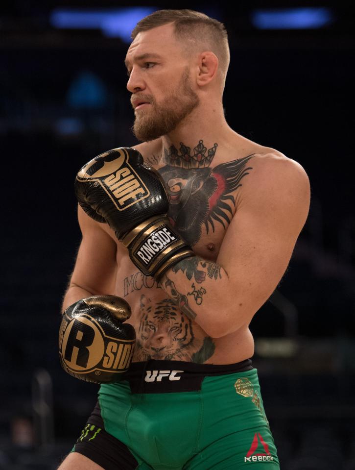 McGregor takes a boxing stance into the UFC cage - but could he be as successful in the boxing ring?