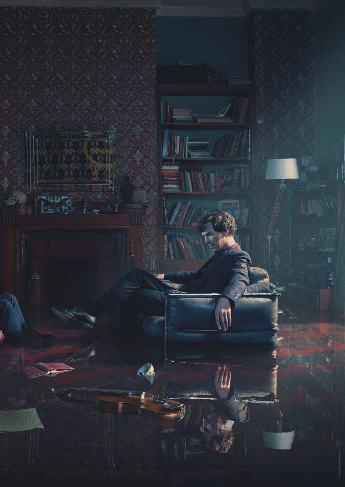  This image of Sherlock was released as a teaser earlier this year