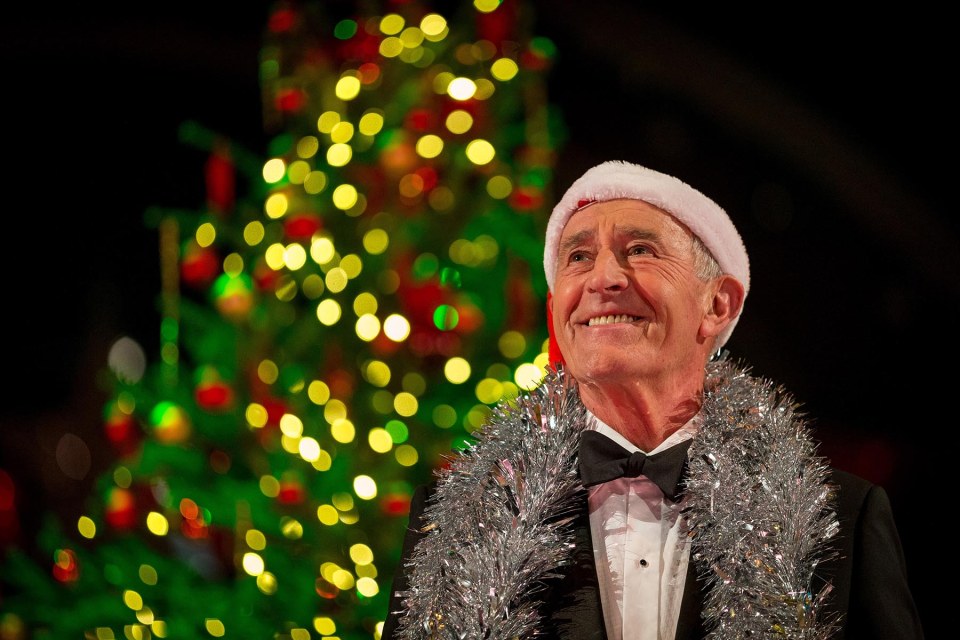 Strictly Come Dancing Christmas Special: Expect tears too, as it’s Len Goodman’s (above) final ever show so he treats us to a dance!
