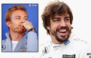 Fernando Alonso drives into pole position to fill Nico Rosberg's seat at Mercedes